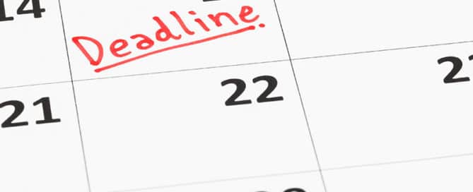 Tax Deadline