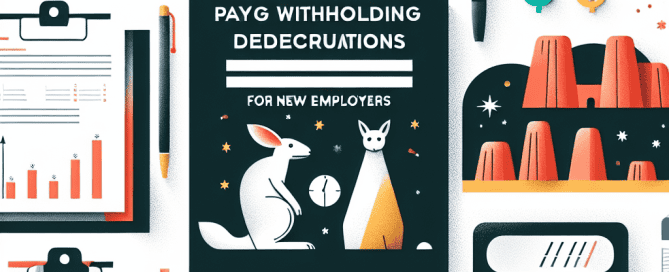A Beginner's Guide to PAYG Withholding Deductions for New Employers
